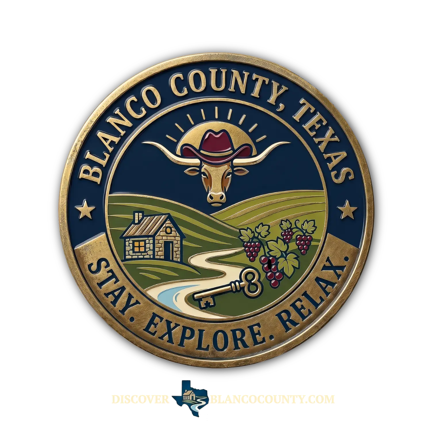Discover Blanco County Logo